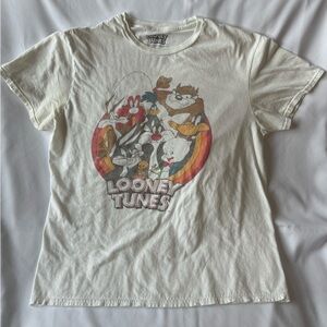 Warner Bros. Looney Tunes White Cotton Tee